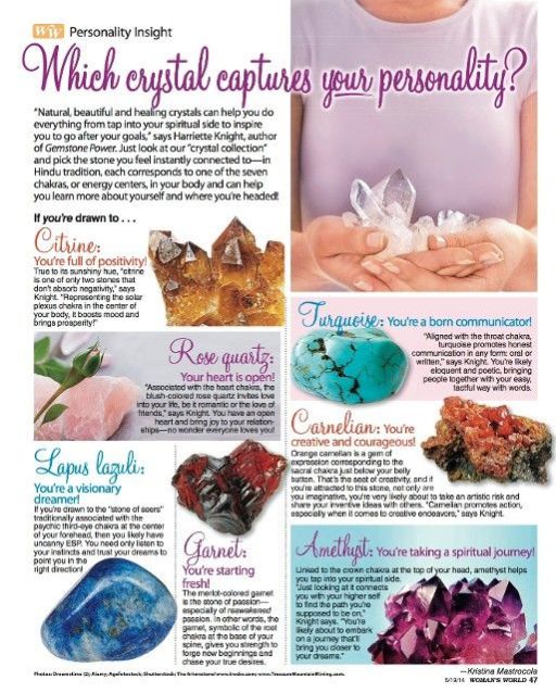 Crystals and Your Personality - Esther Neela Blog